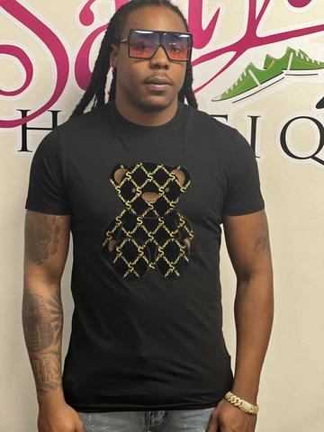 TEDDY MONEY MEN FITTED SHIRT