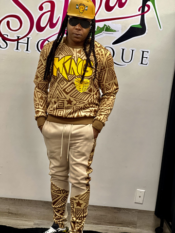 KING TRACK SUITS-yellow