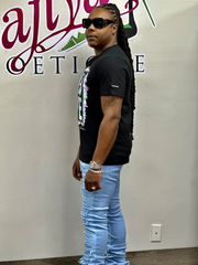 Lucky graphic tee shirt