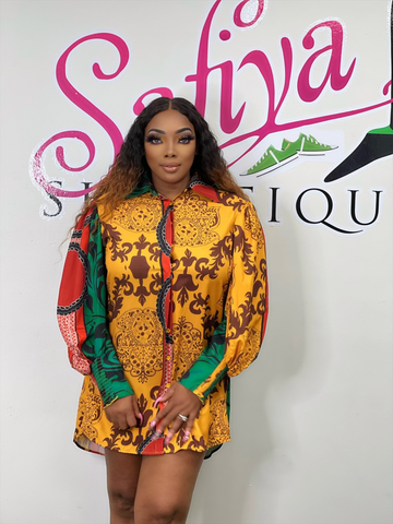 Work of fashion dress