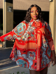 Spill the tea sis mini dress