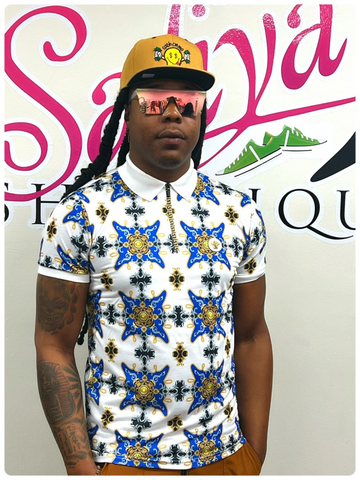 MEN RESORT BUTTON UP SHIRT