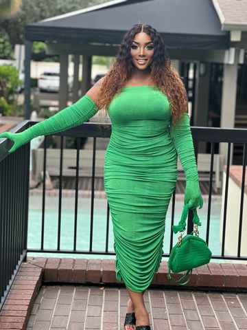 FATAL ATTRACTION RUCHED DRESS