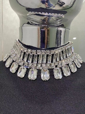 SARAH Satin-Cuff Long Sleeve Gown