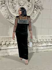 Homely yours black dress