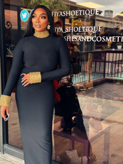 NENE black bandage dress