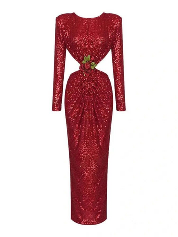 LUNA RED Evening dress
