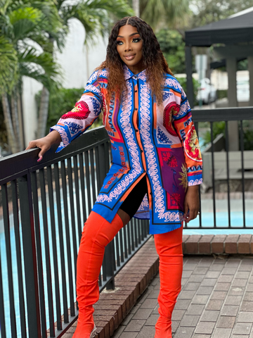 Kingsley button up top