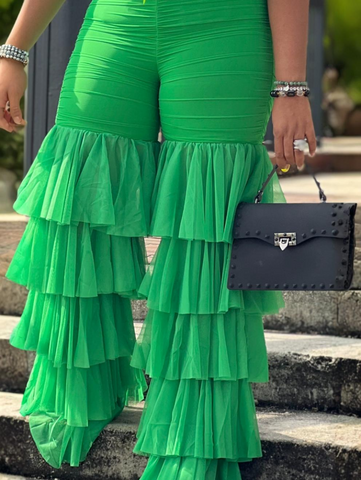 Uptown tulle pants