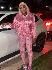 “Pink Luxe Monogram set”