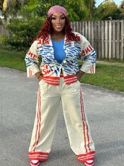 SOPHIE Shirt and Trousers Fashion Casual Suit