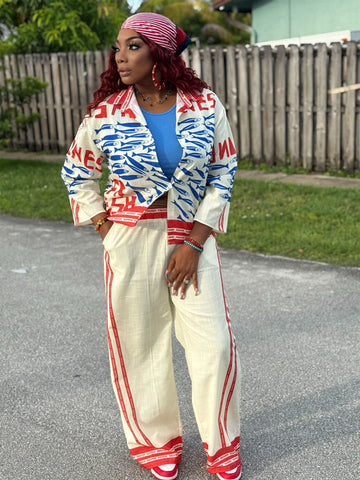 SOPHIE Shirt and Trousers Fashion Casual Suit