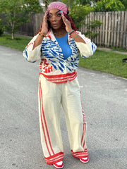 SOPHIE Shirt and Trousers Fashion Casual Suit