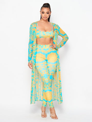 KORRA Baroque 3 piece Print Set