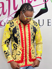 REDEEMER MEN BUTTON UP SHIRT