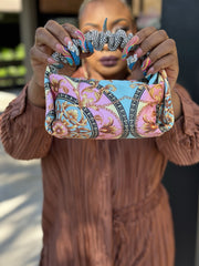 SLOUCH ME IN rhinestone purse