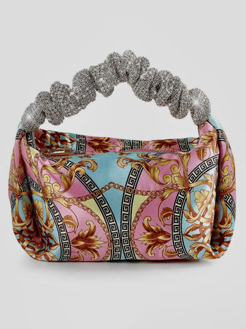 SLOUCH ME IN rhinestone purse